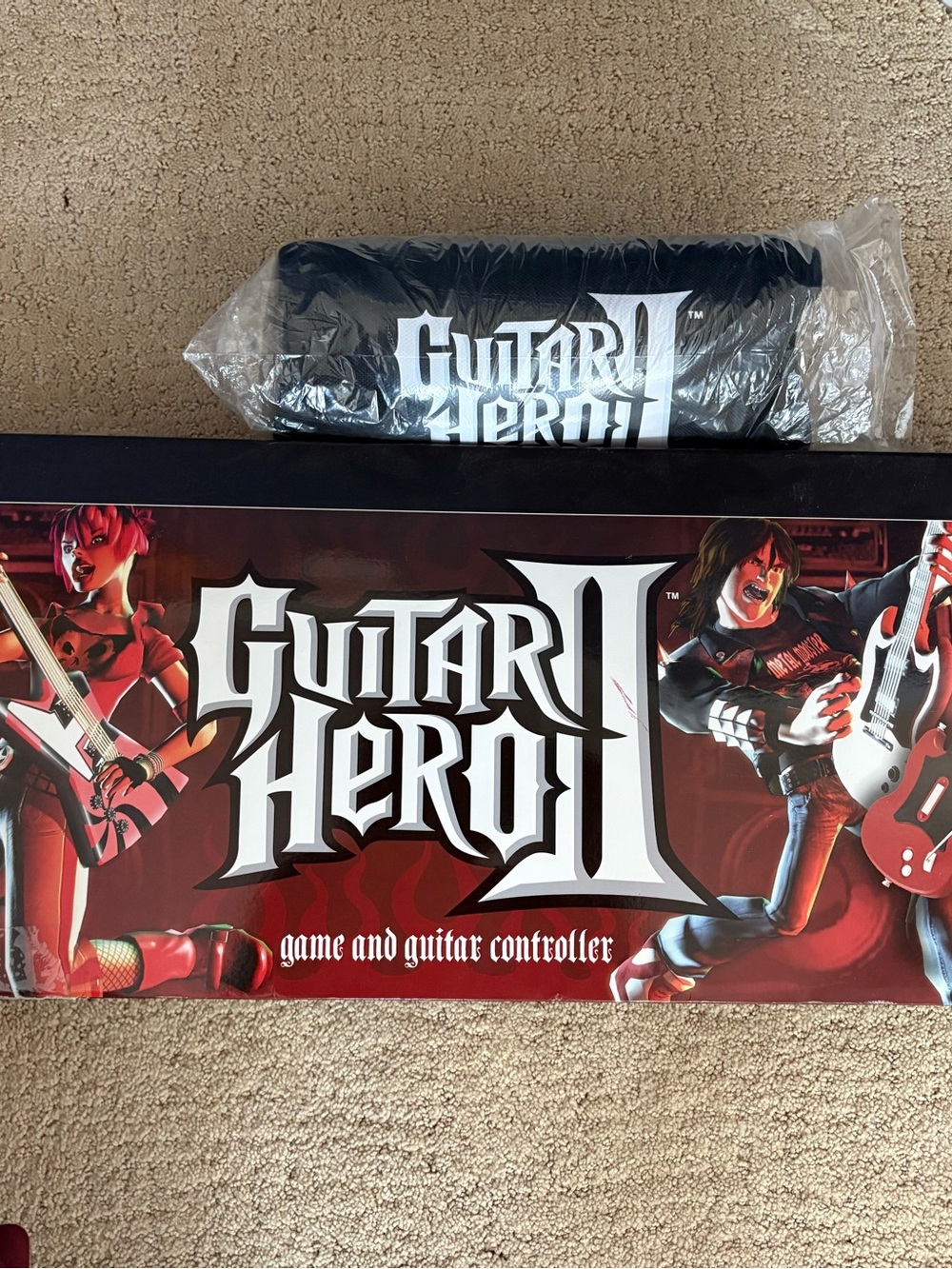 Game & Guitar Controller - Black and Red